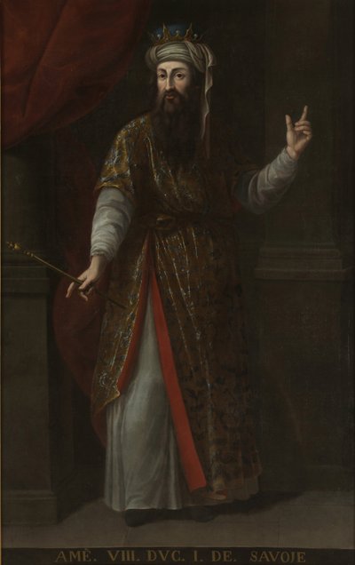 Conde Amadeo VIII de Saboya 1383-1451 de Unbekannt