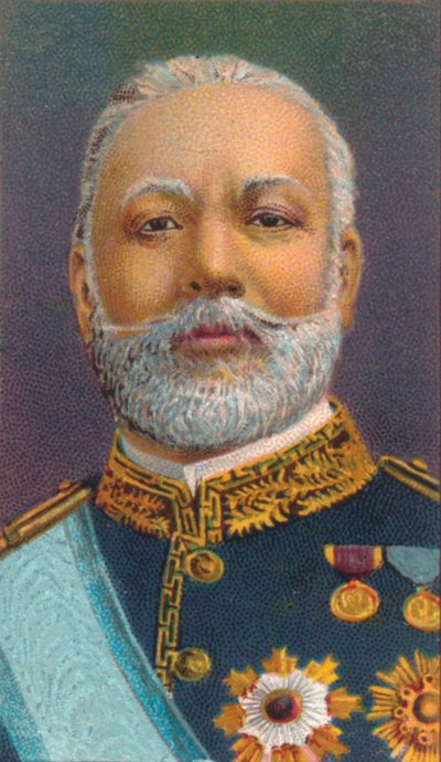 Conde Hayashi Tadasu, 1850-1913, diplomático de carrera y ministro de gabinete en el período Meiji de Japón, 1906 de Unbekannt