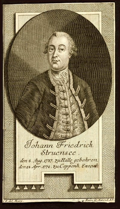 Conde Johann Friedrich Struensee 1737-1772, 1772 de Unbekannt