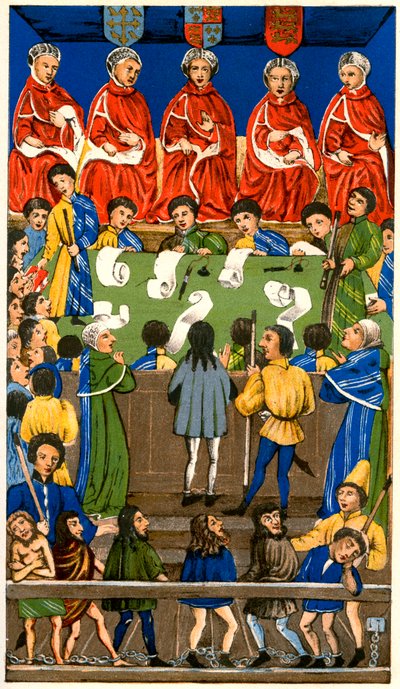 Corte del Banco de los Reyes, 1893 de Unbekannt