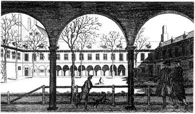 Patio del Gresham College, Londres de Unbekannt