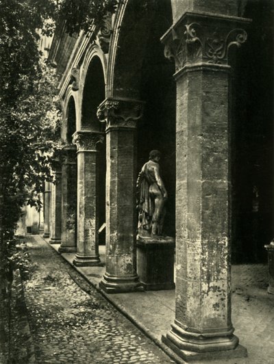 Patio del Palazzetto Venezia, Roma, Italia, 1908 de Unbekannt