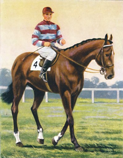 Cubierta, Jockey: C. Richards, 1939 de Unbekannt