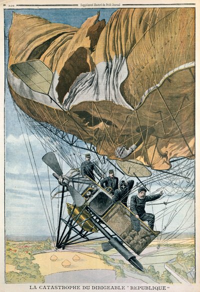 Accidente de La République, 1909 de Unbekannt
