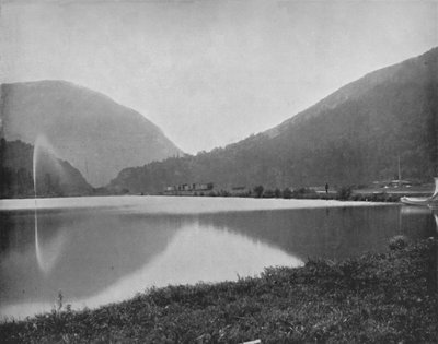 Crawford Notch, en las Montañas Blancas, siglo XIX de Unbekannt