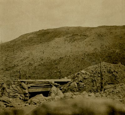 Cresta de la colina en Les Éparges, norte de Francia, c. 1914-c. 1918 de Unbekannt