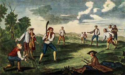 El cricket como se juega en el Artillery Ground, Londres, 1785, 1947 de Unbekannt