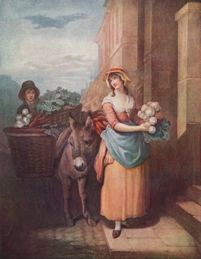 Gritos de Londres Placa 13: Nabos y Zanahorias, Carottes & Navets, 1797. 1911 de Unbekannt
