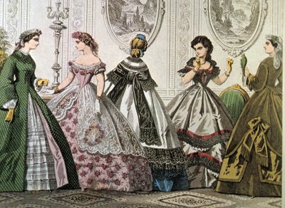 Crinolinas de 1850 de Unbekannt