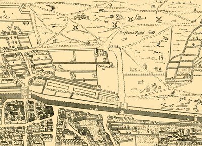 Cripplegate y Vecindario, c1872 de Unbekannt