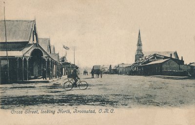 Calle Cross, mirando al norte, Kroonstad, O.R.C, c1905 de Unbekannt