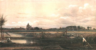Abadía de Crowland, c1833, c1900 de Unbekannt