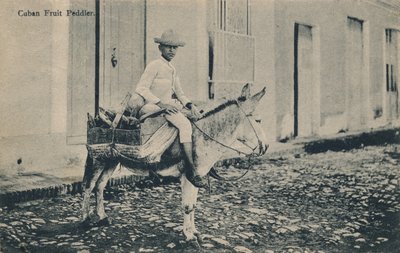 Vendedor de frutas cubano, c1908 de Unbekannt