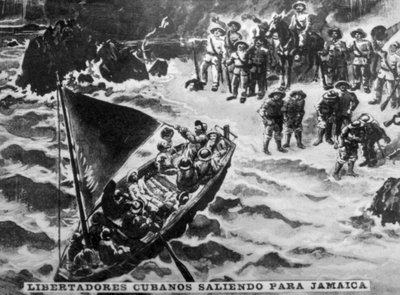 Libertadores cubanos partiendo hacia Jamaica, 1987, años 1920 de Unbekannt