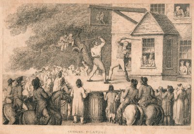 Juego de garrote, 1799 de Unbekannt