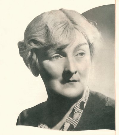 Llamada a escena para Sybil Thorndike de Unbekannt