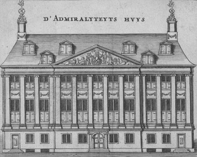 DAdmiralyteyts Huys, finales del siglo XVII-principios del siglo XVIII de Unbekannt