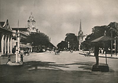 Calle Dalhousie, Rangún, 1900 de Unbekannt