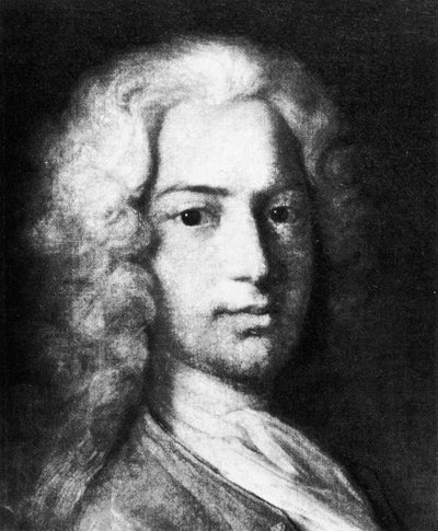 Daniel Bernoulli, matemático suizo, principios del siglo XVIII de Unbekannt