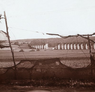 Viaducto de Dannemarie, norte de Francia, c1914-c1918 de Unbekannt