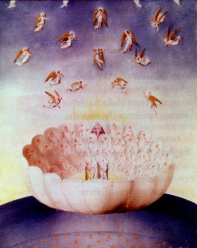 La visión del cielo de Dante de Unbekannt
