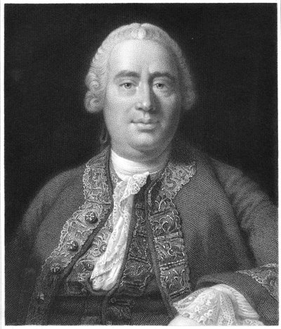 David Hume, filósofo, historiador y economista escocés, 1837 de Unbekannt
