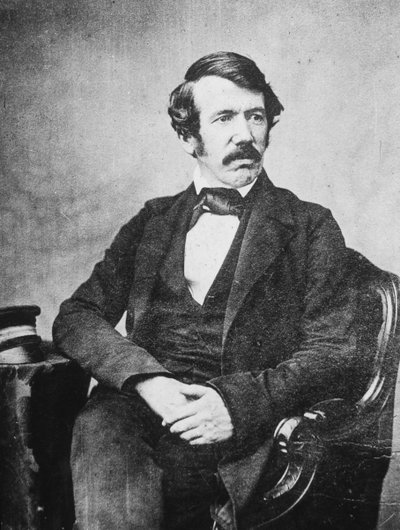 David Livingstone, misionero y explorador escocés, siglo XIX de Unbekannt