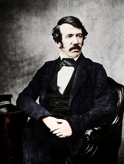 David Livingstone, misionero y explorador escocés, siglo XIX de Unbekannt