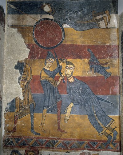 David y Goliat de Santa María de Taüll de Unbekannt