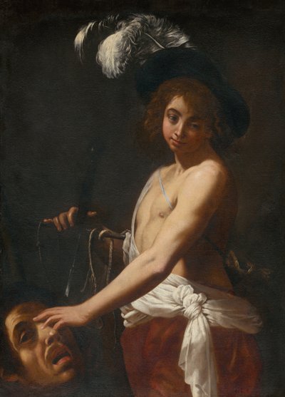 David con la Cabeza de Goliat de Unbekannt