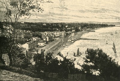 Dawlish, desde Lea Mount, 1898 de Unbekannt