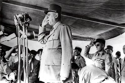 De Gaulle en Argelia, mayo 1958 de Unbekannt
