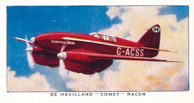 De Havilland Comet Racer, 1938 de Unbekannt