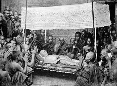 Costumbre de muerte, Birmania, 1920 de Unbekannt