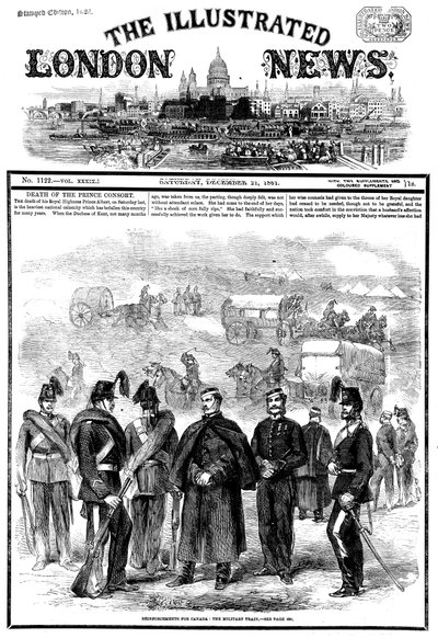 Muerte de Alberto 1819-1861, Príncipe Consorte de la Reina Victoria, 14 de diciembre de 1861 de Unbekannt