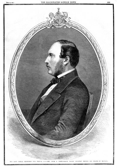 Muerte de Alberto, Príncipe Consorte, 1861 de Unbekannt