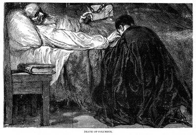 Muerte de Cristóbal Colón, 1506, 1872 de Unbekannt