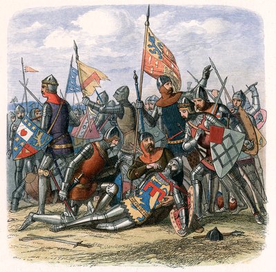 Muerte de Henry Percy Harry Hotspur en la batalla de Shrewsbury, 21 de julio de 1403 de Unbekannt
