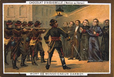 Muerte de Monseigneur Darboy, Arzobispo de París, 24 de mayo de 1871 de Unbekannt