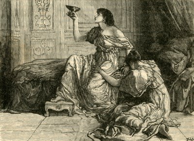 Muerte de Sofonisba, 1890 de Unbekannt