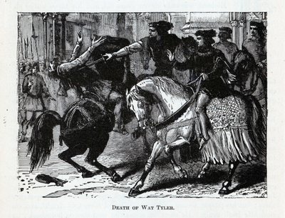 Muerte de Wat Tyler, 1882 de Unbekannt