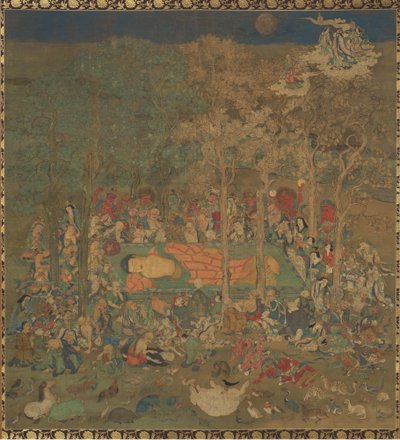 Muerte del Buda Histórico Nehan-zu de Unbekannt