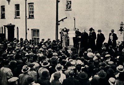 Declarando la votación en Epping, 1924 de Unbekannt