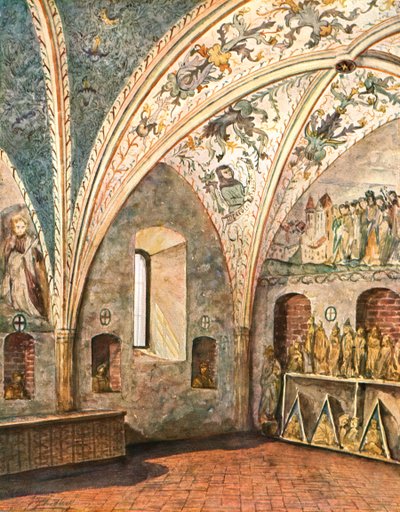 Decoración en la Iglesia de San Nicolás, Jüterbog, Brandeburgo, Alemania, 1928 de Unbekannt