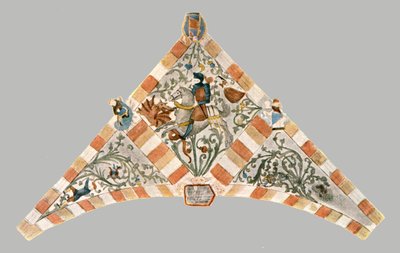 Decoración en la Iglesia de San Pedro, Bastogne, Bélgica, 1928 de Unbekannt