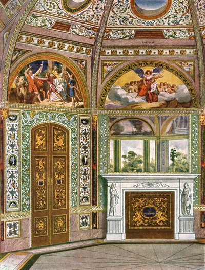 Decoración en el Pabellón del Jardín Octagonal en el Palacio de Buckingham, Londres, 1928 de Unbekannt