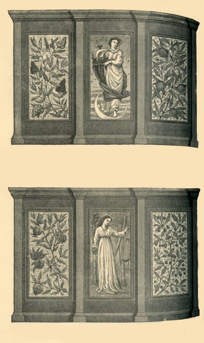 Decoraciones del Comedor Oeste, Museo de South Kensington, c. 1865, 1881 de Unbekannt