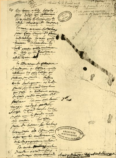 Decreto de Napoleón Bonaparte, 23 de mayo de 1796, 1921 de Unbekannt