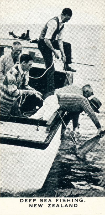 Pesca en alta mar, Nueva Zelanda, 1927 1937 de Unbekannt