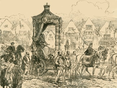 Derrota de la Armada: Servicio de Acción de Gracias en San Pablo, 1558, 1890 de Unbekannt
